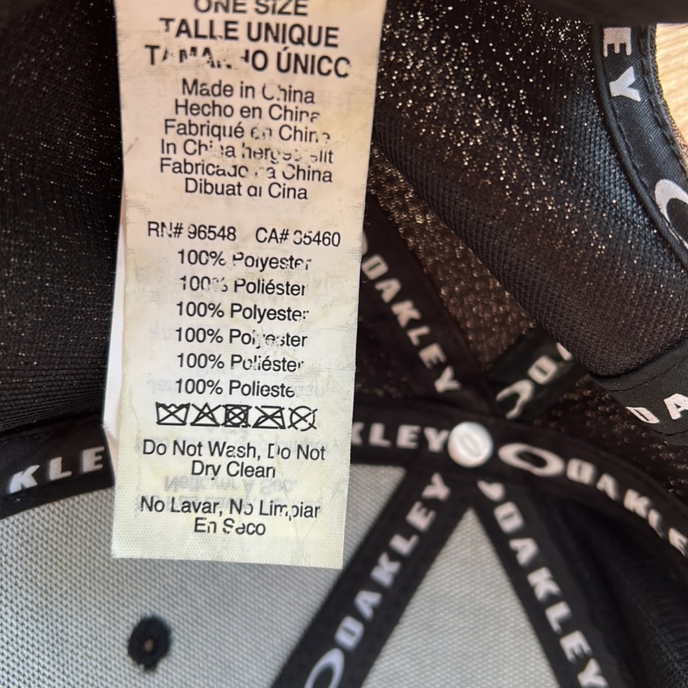 Cap oakley black - Picture 3 of 3